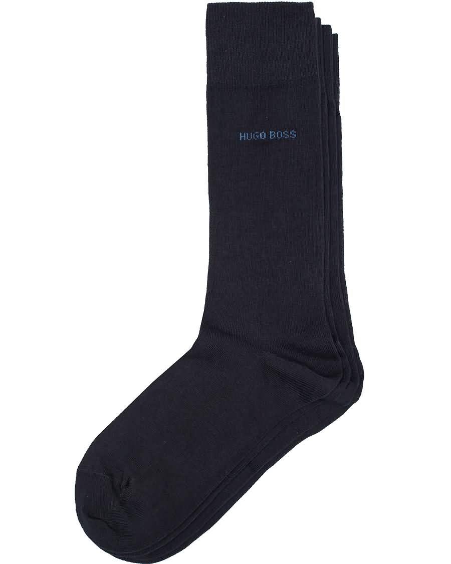 boss 2-pack rs uni socks dark blue Stil Butikken qi6sg